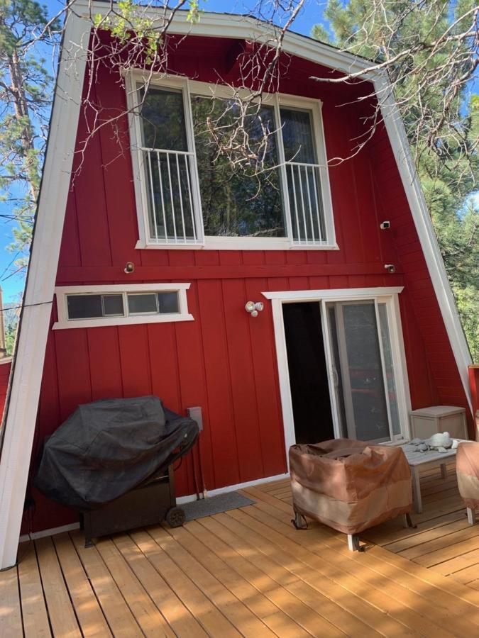Maison Solange-Red Barn Farmhouse Style- Moonridge Big Bear City Exterior photo